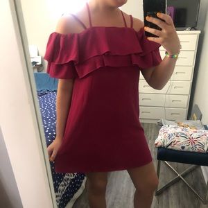 She+Sky Fuchsia Dress